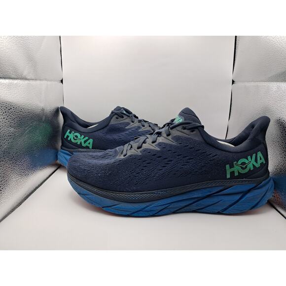 Size 13D M | 14.5D W - Hoka One One Clifton 8 Outer Space - 1119393 OSVE - Picture 1 of 10